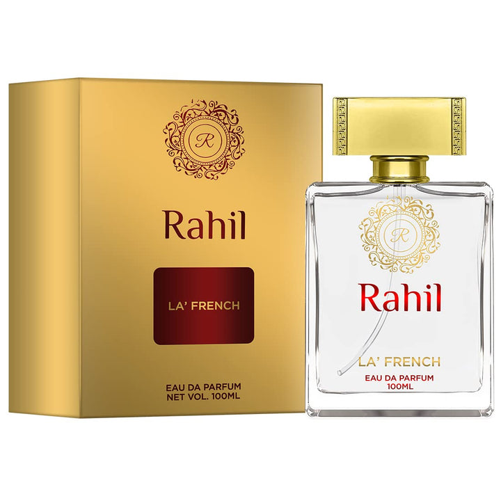 Rahil Perfume for Men & Women 100ml | Long Lasting Oriental Woody Fragrance | Premium Unisex Eau De Parfum | Rich & Elegant Scent