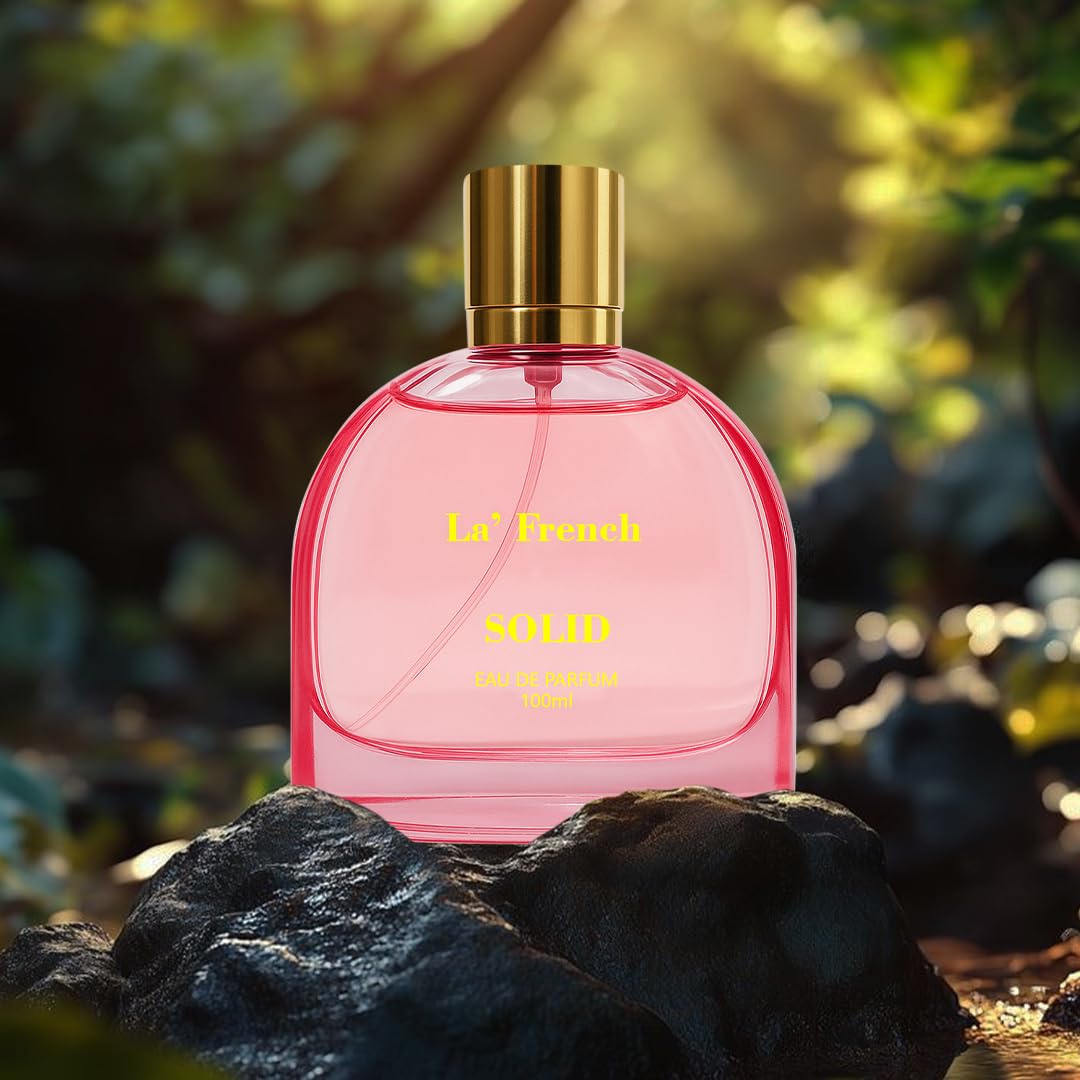 Solid Unisex Perfume 100ml – Long Lasting Eau De Parfum | Warm Woody Floral Luxury Fragrance for Men & Women