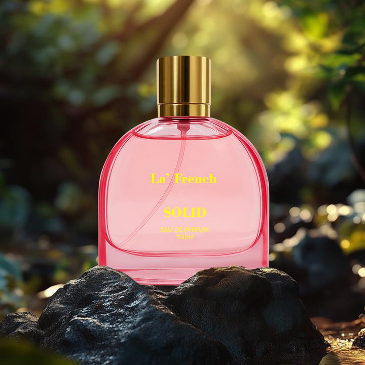 Solid Unisex Perfume 100ml – Long Lasting Eau De Parfum | Warm Woody Floral Luxury Fragrance for Men & Women