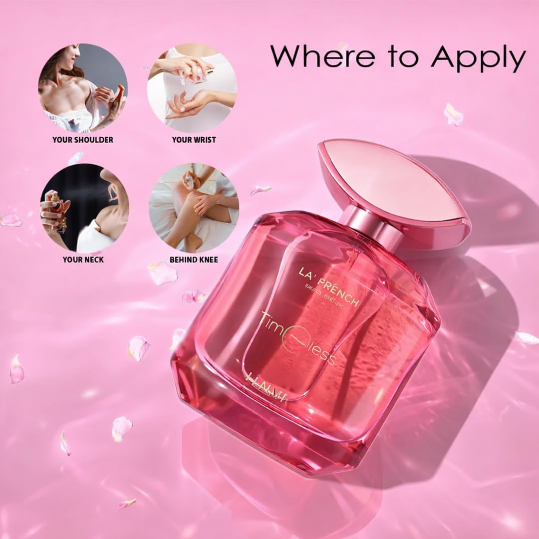 Timeless Perfume for Women 100ml | Long Lasting Floral Musky Fragrance | Premium Eau De Parfum for Women | Elegant & Classic Scent