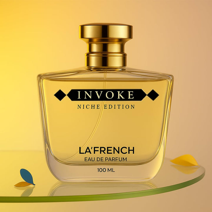 Invoke Perfume for Men & Women 100ml | Long Lasting Aromatic Woody Fragrance | Premium Unisex Eau De Parfum | Fresh & Bold Scent