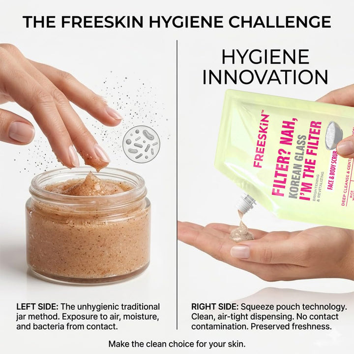 Korean Glass Skin Face Scrub 225ml | Gentle Exfoliating Scrub for Glowing & Smooth Skin