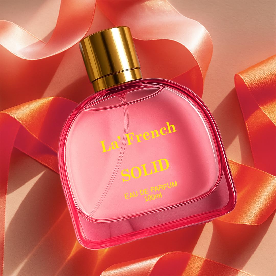 Solid Unisex Perfume 100ml – Long Lasting Eau De Parfum | Warm Woody Floral Luxury Fragrance for Men & Women