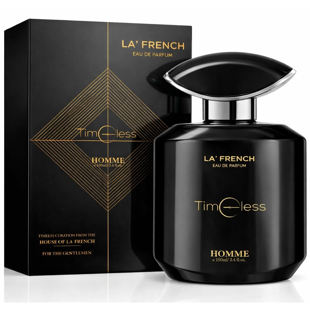 Timeless Perfume for Men 100ml | Long Lasting Woody Aromatic Fragrance | Premium Eau De Parfum for Men | Classic & Masculine Scent