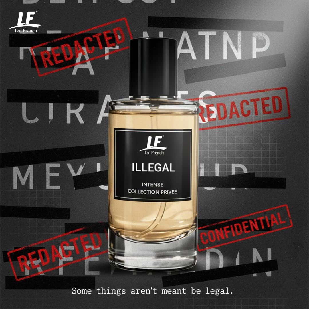 Illegal Intense Perfume for Men & Women 100ml – Long Lasting Luxury Fragrance | Premium Eau De Parfum