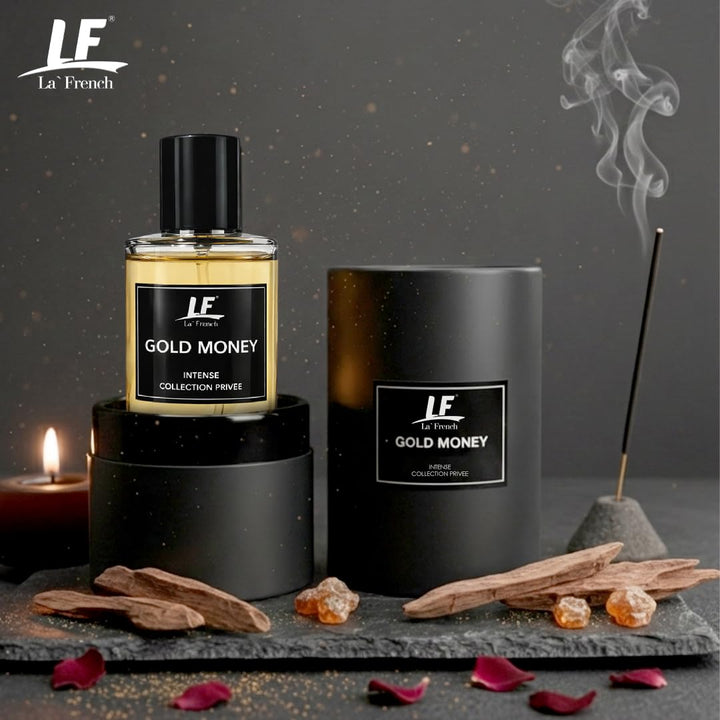 Gold Money Perfume 50ml | Perfume for Men & Women | Intense Collection Privee | Long-Lasting Luxury Fragrance | Rich, Bold & Elegant Scent