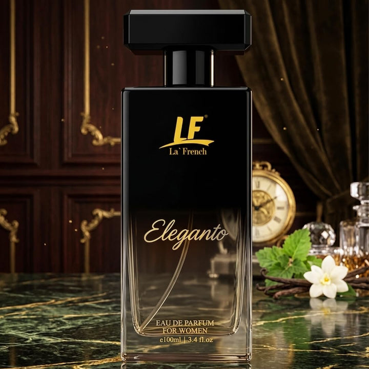 Eleganto Perfume for Women- 100ml | Premium Eau De Parfum | Long Lasting Fresh Floral Fragrance | Ideal for Special Occasions | Luxury Scent for Her