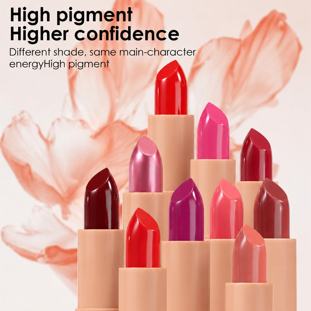 Creamy Matte Lipstick Cotton Candy Shade 15 – Long Lasting Matte Lipstick, Full Coverage, Highly Pigmented Lip Color for Women (3.8g)