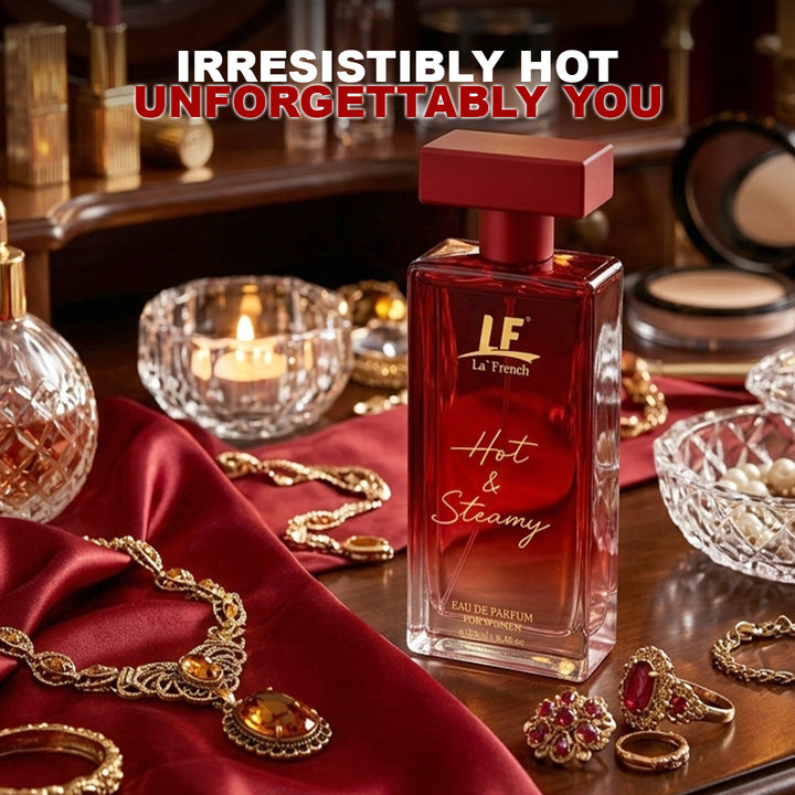 Hot & Steamy Perfume for Women 100ml – Long Lasting Eau De Parfum | Floral Citrus Musk Amber Luxury Fragrance