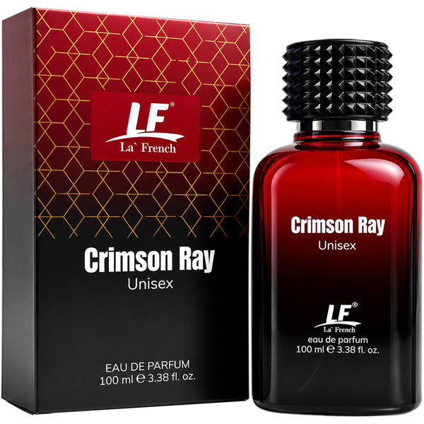 Crimson Ray Unisex Perfume 100ml | Long Lasting Premium Eau De Parfum (EDP) for Men & Women