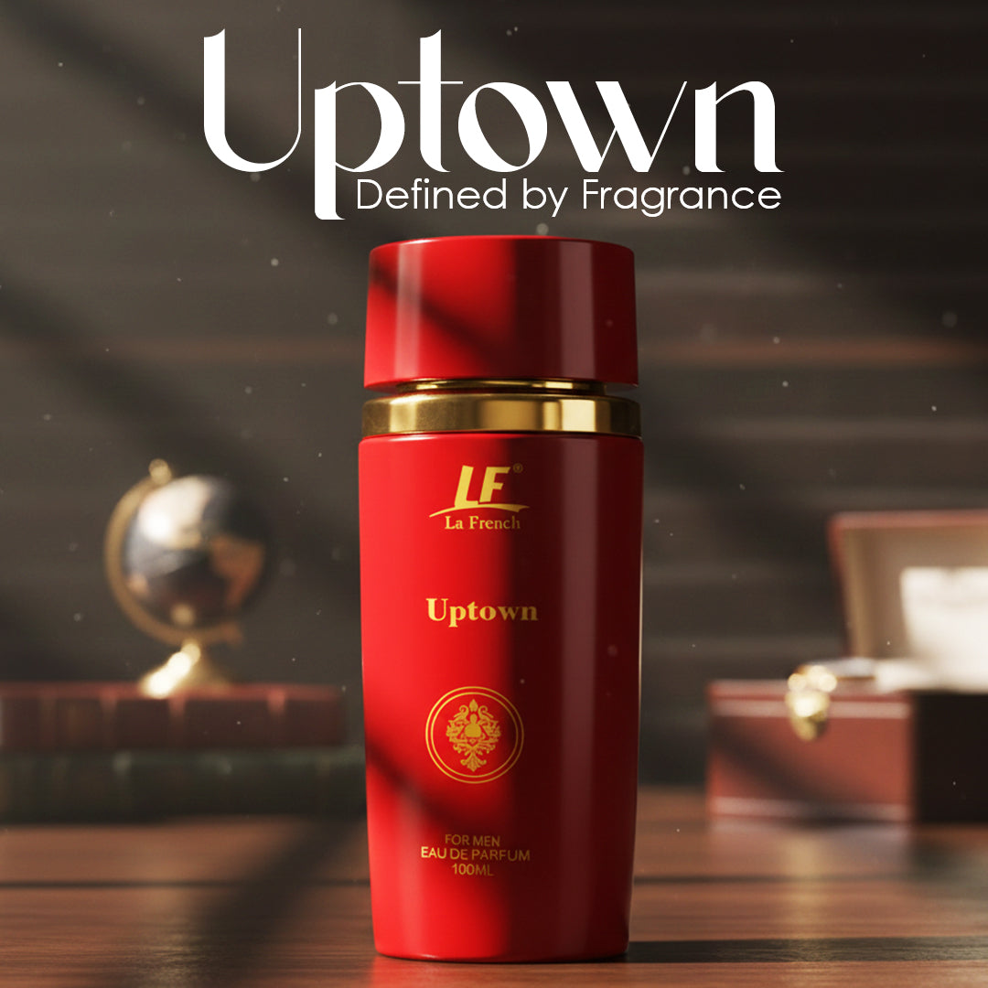 Uptown Premium Perfume for Men 100ml – Long Lasting Luxury Fragrance for Men with Bold, Strong & Masculine Scent for Office, Party & Special Occasions