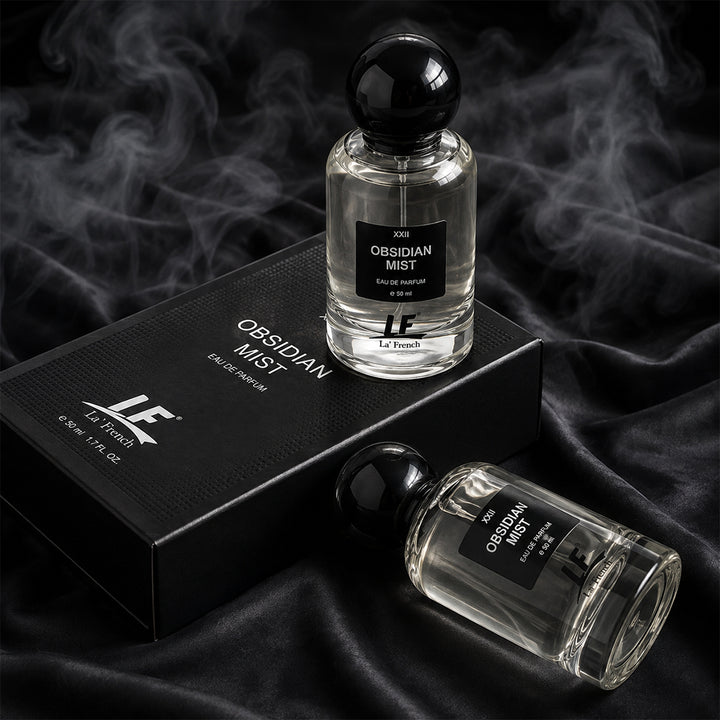 La French Obsidian Mist Unisex Perfume 50ml | Long-Lasting Eau de Perfume | Premium Luxury Fragrance for Men & Women | Fresh, Woody & Musky Scent