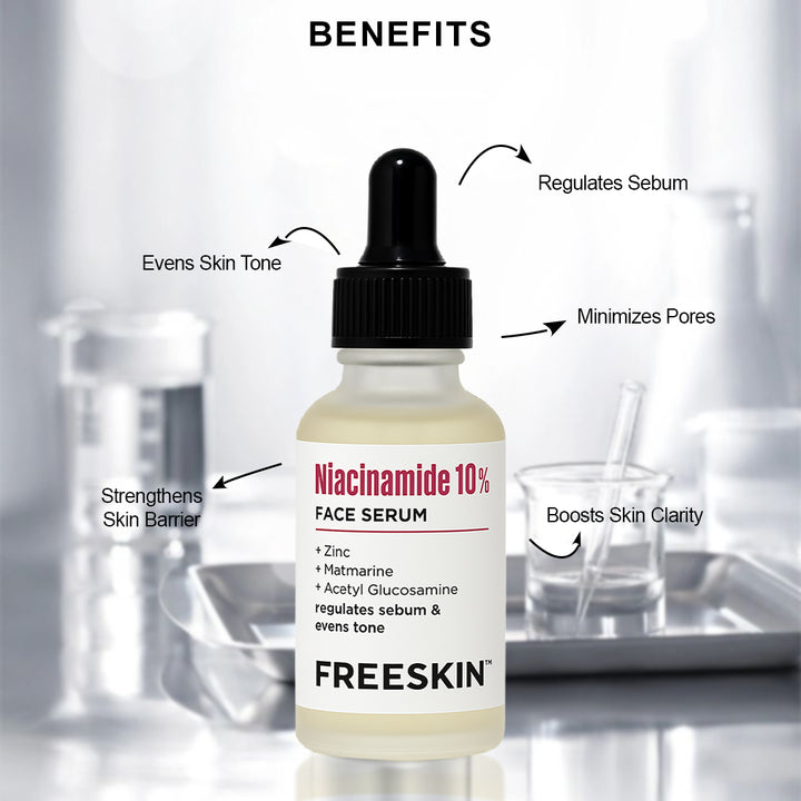 Niacinamide 10% Face Serum 30ml | Oil Control & Pore Minimizing Serum with Zinc | Brightening, Acne & Blemish Repair Serum for All Skin Types