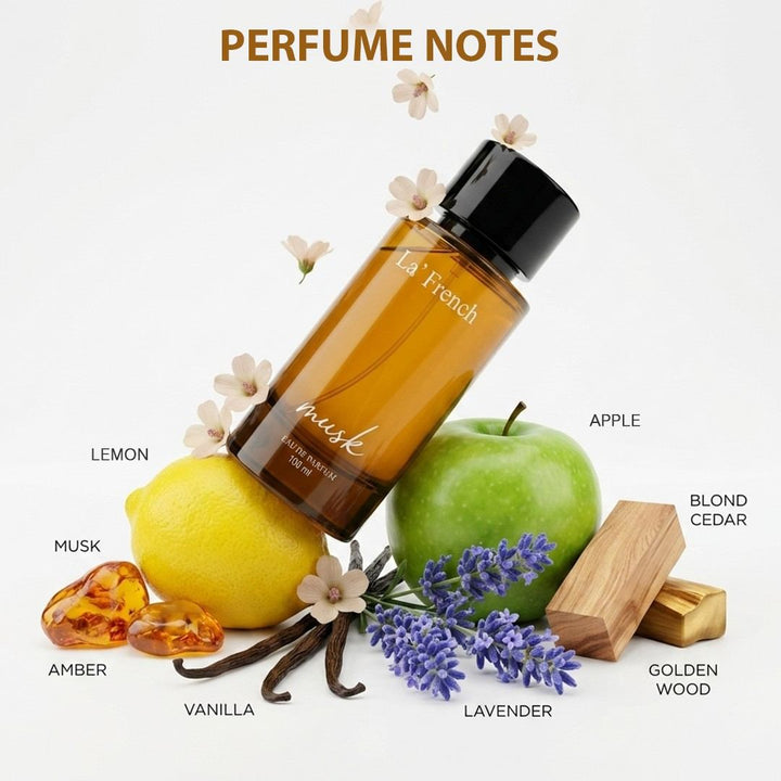 Musk Perfume for Unisex 100ml | Musky Woody Fragrance