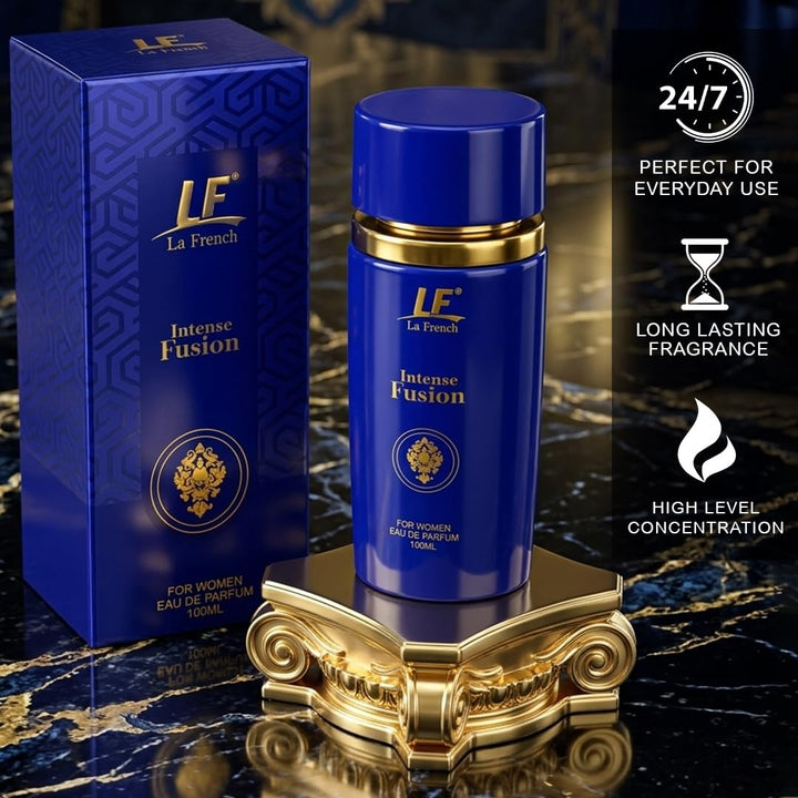 Intense Fusion Luxury Eau De Parfum for Women 100ml | Floral Woody Musk Fragrance