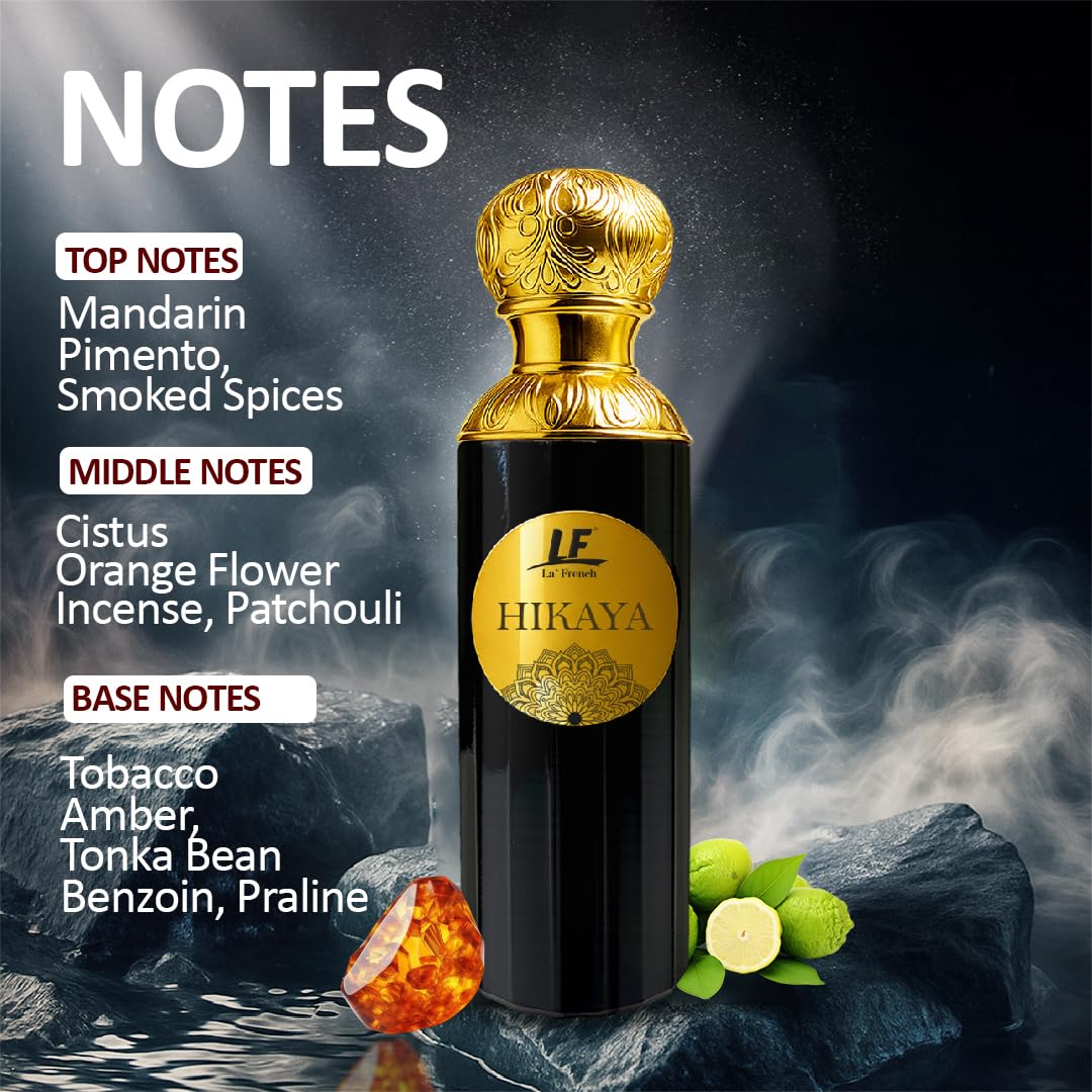 Hikaya Marvellous Magic Perfume-100ml | Premium Luxury Perfume | Long Lasting Unisex Perfume for Men & Women | Elegant, Sophisticated & Refreshing Scent
