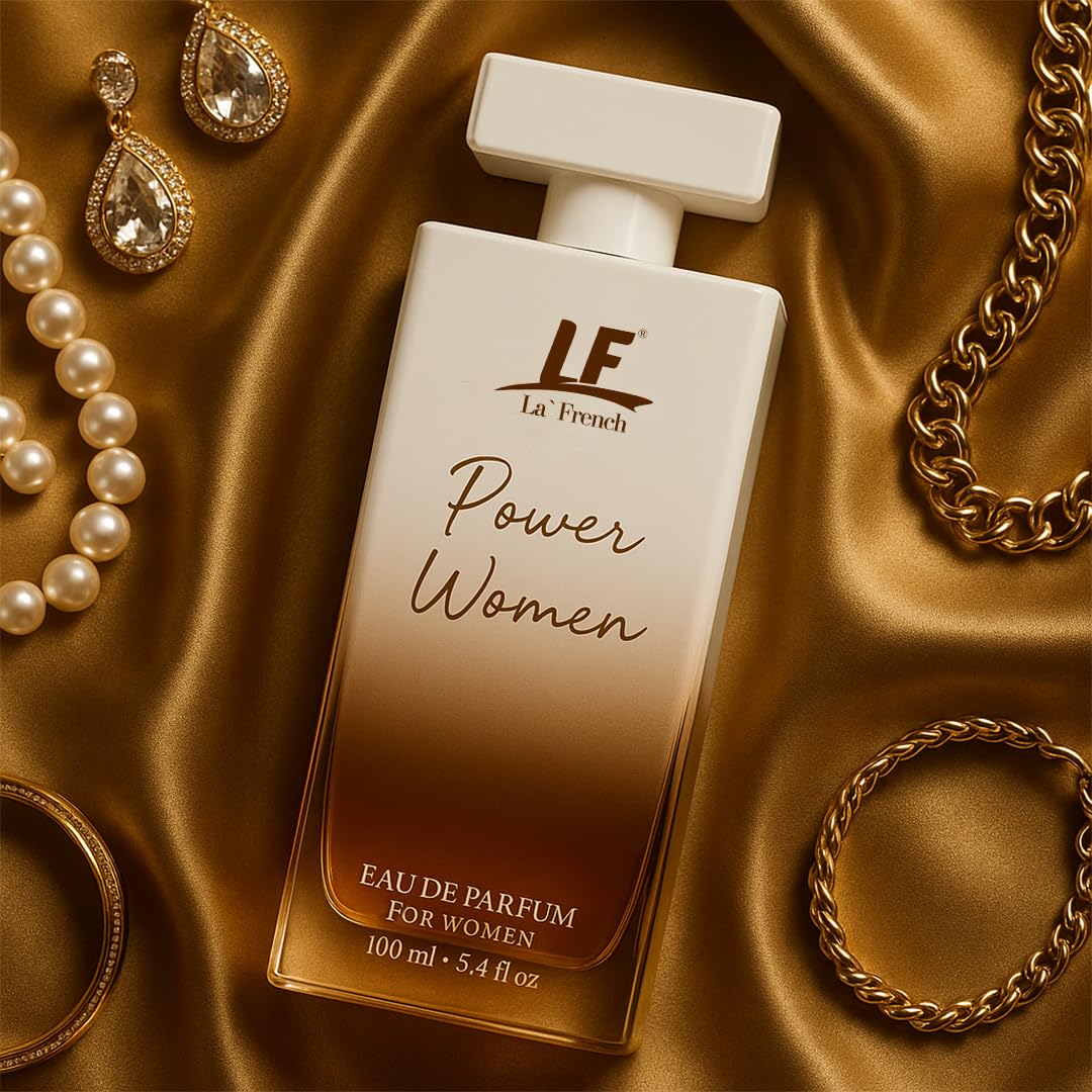 Power Women Perfume 100ml – Long Lasting Eau De Parfum | Vanilla Sweet Bold Luxury Fragrance for Women