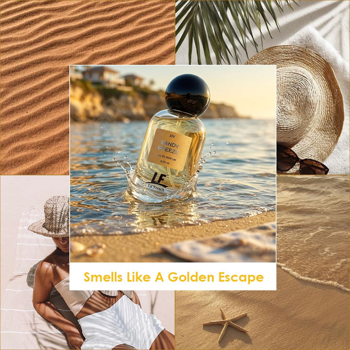 La French Sandy Breeze Unisex Perfume 50ml | Long Lasting Fresh Aquatic Fragrance | Premium Eau De Parfum for Men & Women