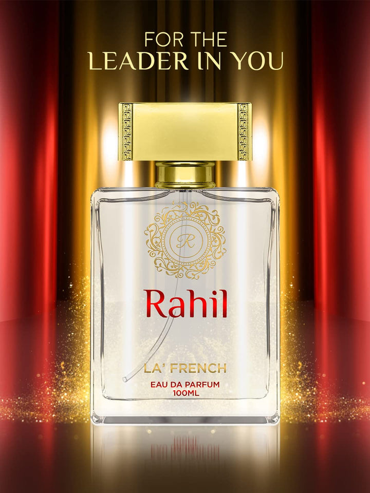 Rahil Perfume for Men & Women 100ml | Long Lasting Oriental Woody Fragrance | Premium Unisex Eau De Parfum | Rich & Elegant Scent