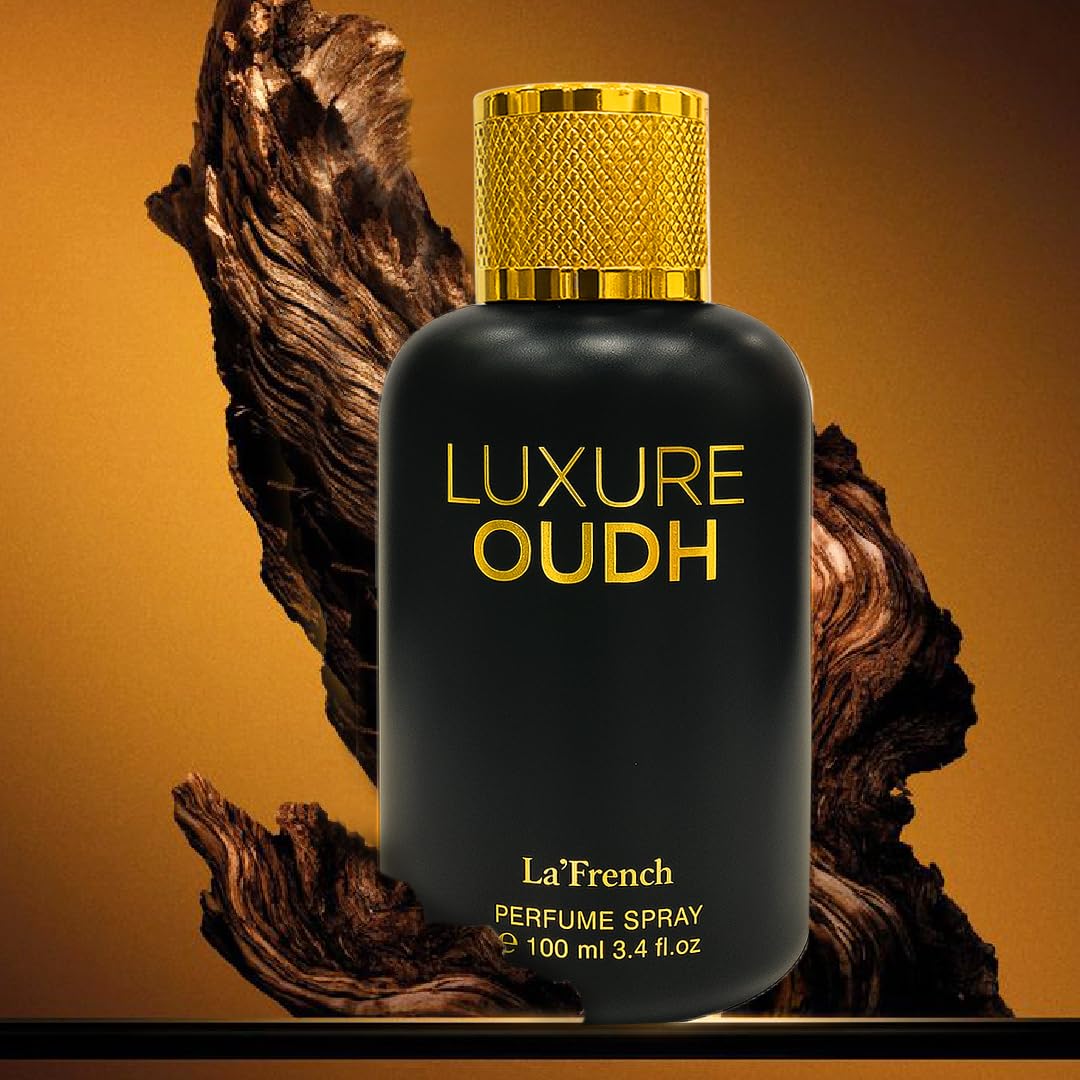Luxure Oudh Perfume for Men 100ml | Long Lasting Oud Woody Fragrance | Premium Eau De Parfum for Men | Rich & Luxurious Scent