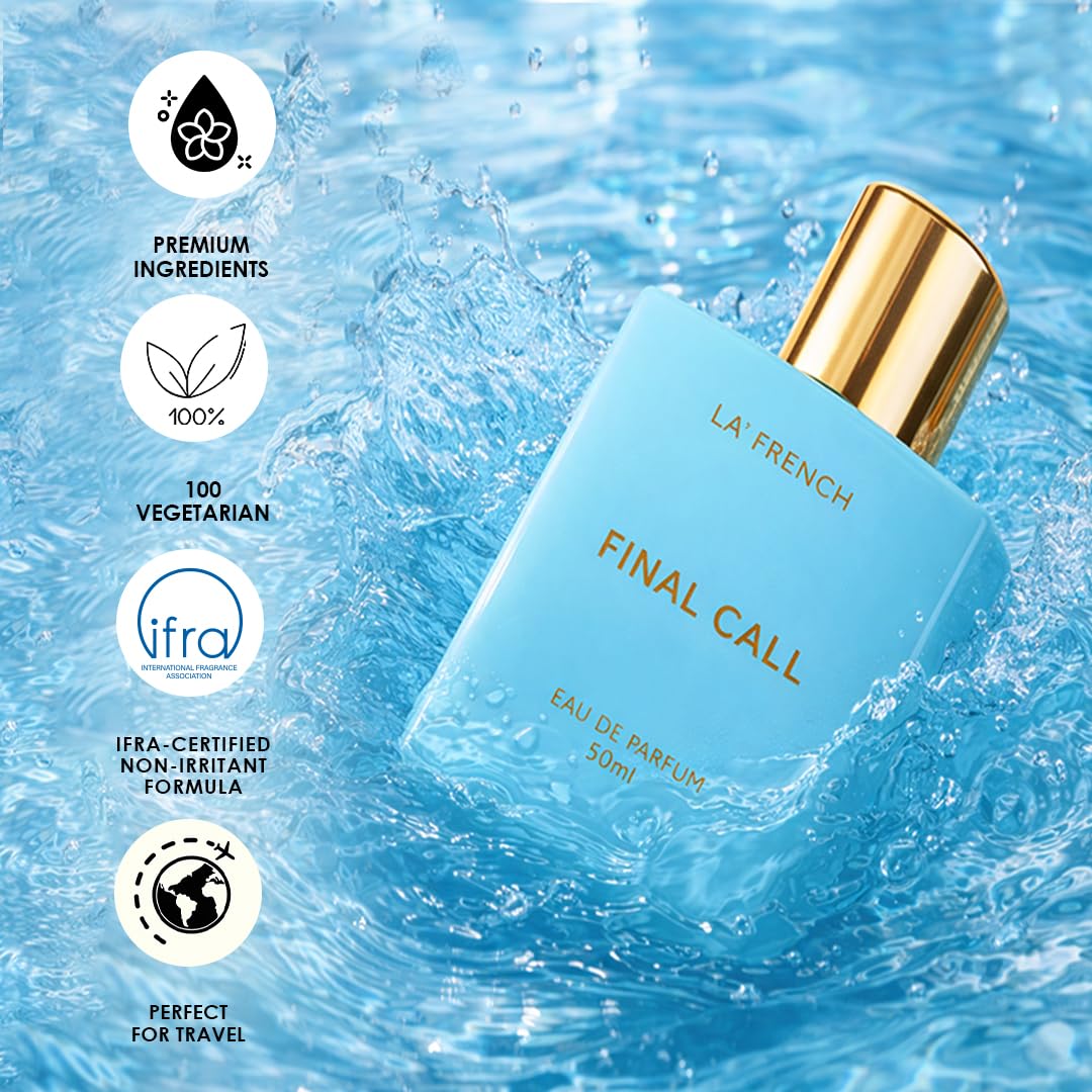 Final Call Perfume for Men & Women 50ml | Long Lasting Fresh Spicy Woody Unisex Fragrance | Premium Eau De Parfum | Bold & Confident Signature Scent