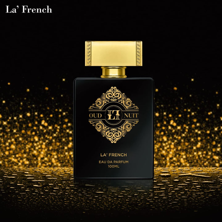 Oud Nuit Perfume 100ml | Long Lasting Oud Spicy Fragrance | Premium Eau De Parfum for Men & Women | Intense Night Scent