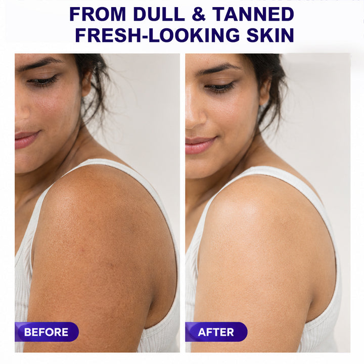 Quick Tan Out Exfoliating Gel for Face & Body, 100g | Dead Skin Cell Removal & Tan Removal Gel