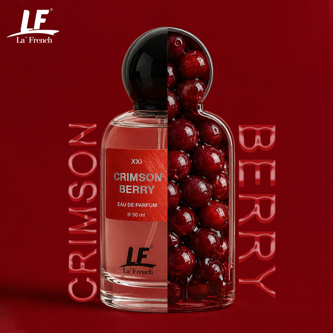 Crimson Berry Unisex Perfume 50ml | Refreshing Daily Wear Perfume for Men & Women