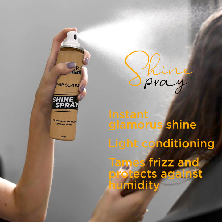 Shine Hair Spray 100 ml | Strong Hold & Natural Shine Hair Spray