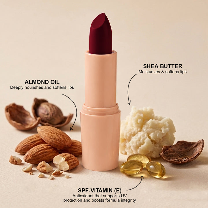 Creamy Matte Lipstick Rock N Rouge Shade 14 (3.8g)