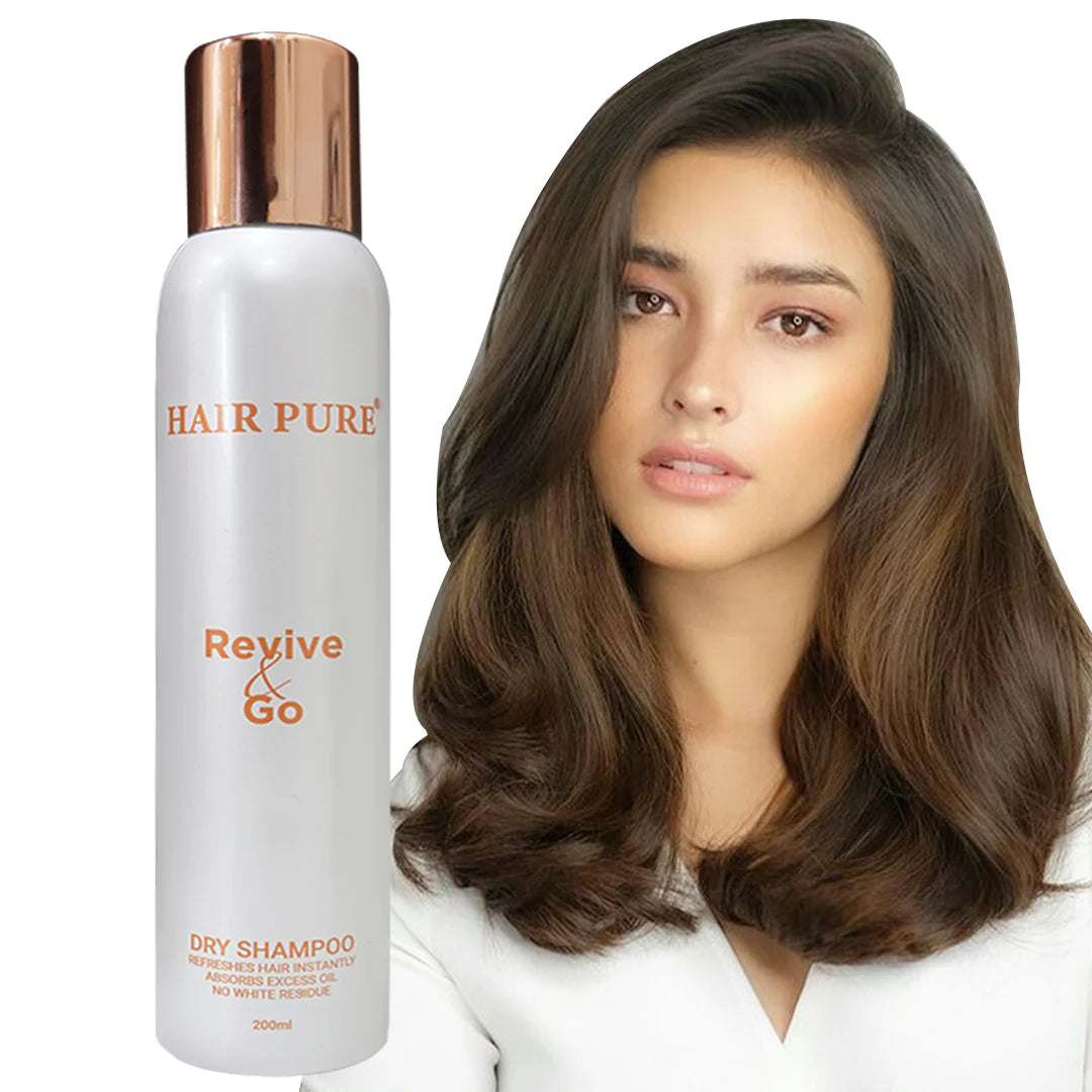 Dry Shampoo 200ml – Instant Oil Absorbing Spray for Fresh, Voluminous & Clean Hair Without Water
