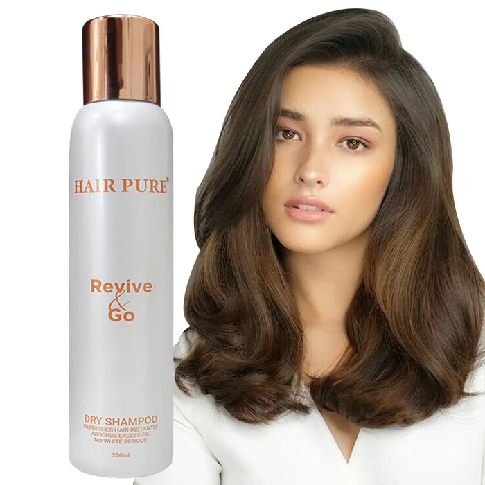 Dry Shampoo 200ml – Instant Oil Absorbing Spray for Fresh, Voluminous & Clean Hair Without Water - our product