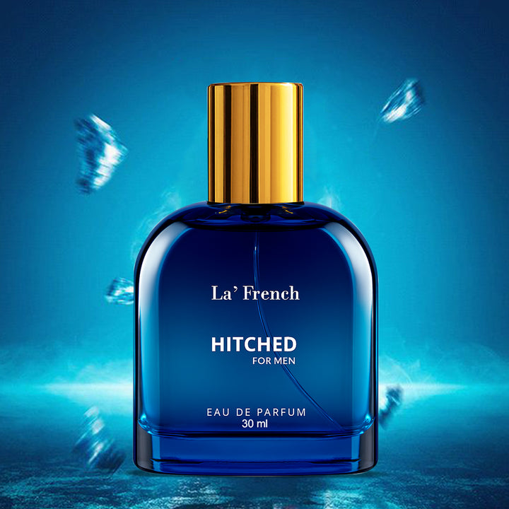 Hitched Perfume for Men 30ml | Long Lasting Woody Aromatic Fragrance | Premium Eau De Parfum for Men | Fresh & Confident Daily Wear Scent