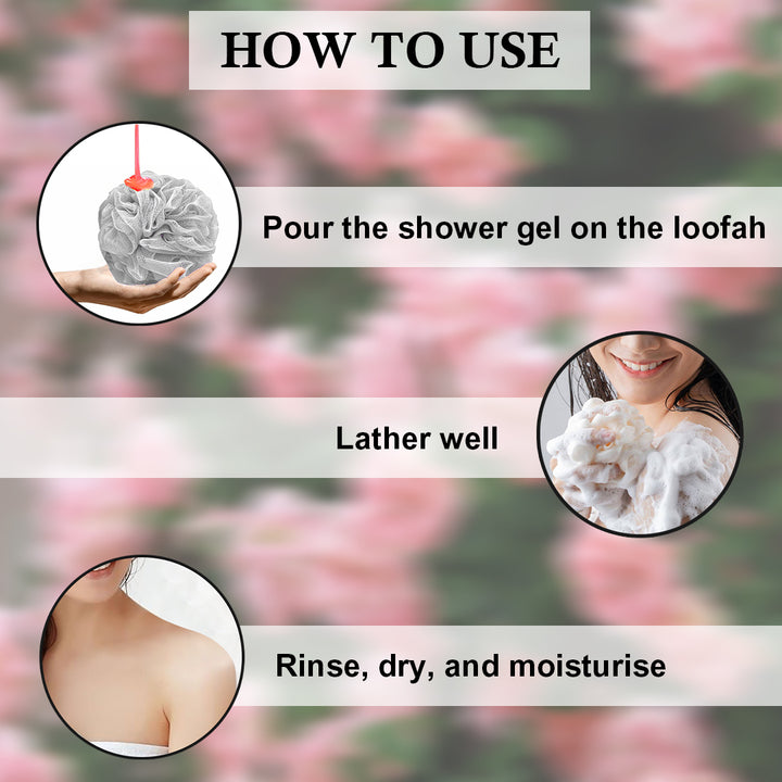British Rose Shower Gel 750ml | Hydrating Floral Body Wash with Natural Rose Extracts | Gentle Cleanser for Soft, Smooth & Glowing Skin
