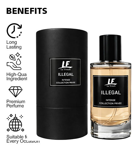 Illegal Intense Perfume for Men & Women 100ml – Long Lasting Luxury Fragrance | Premium Eau De Parfum promises