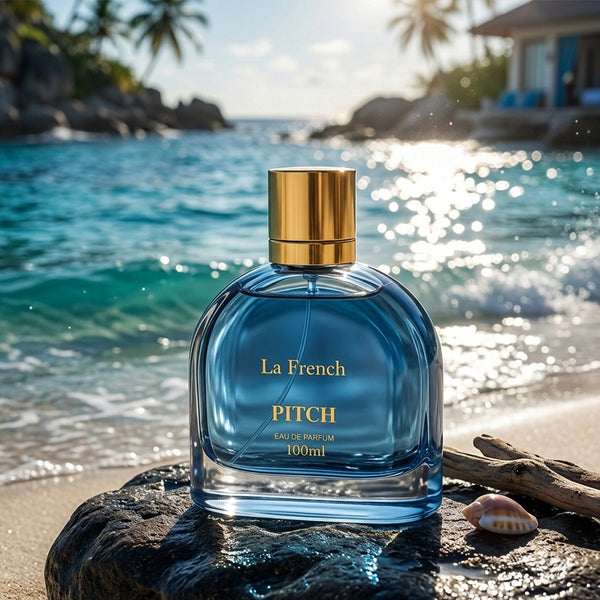 Pitch Unisex Perfume 100ml | Long-Lasting Premium Fragrance with Clary Sage, Lemon & Amber Notes | Refreshing, Elegant Scent for Office & Party