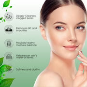 Tea Whitening Anti-Acne Face Wash 100ml | Salicylic Acid Face Wash for Oily & Acne-Prone Skin | Neem Extract Deep Cleanser | Brightening & Oil Control
