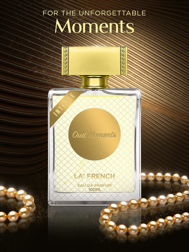 Oud Moment Perfume for Men & Women 100ml | Long Lasting Oud Amber Fragrance | Premium Unisex Eau De Parfum | Rich & Sensual Scent