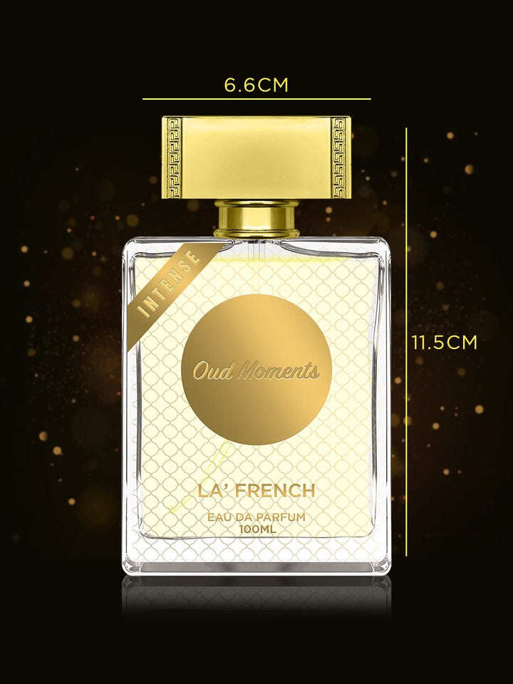 Oud Moment Perfume for Men & Women 100ml | Long Lasting Oud Amber Fragrance | Premium Unisex Eau De Parfum | Rich & Sensual Scent