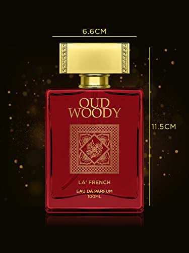 Oud Woody Perfume for Men 100ml | Long Lasting Oud Woody Fragrance | Premium Eau De Parfum for Men | Strong & Masculine Scent