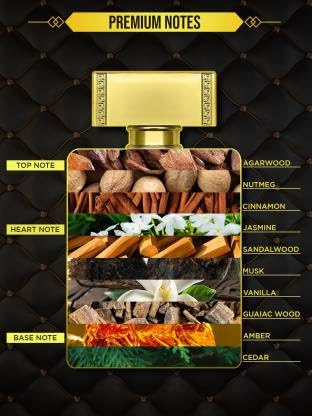 Romance Oud Perfume for Men 100ml | Long Lasting Oud Amber Fragrance | Premium Eau De Parfum for Men | Bold & Sensual Scent