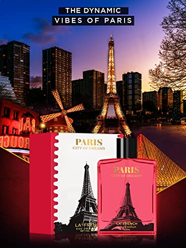City of Dreams Paris Perfume for Men & Women 100ml | Long Lasting Floral Woody Fragrance | Premium Unisex Eau De Parfum | Elegant Luxury Scent