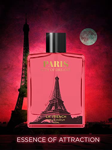 City of Dreams Paris Perfume for Men & Women 100ml | Long Lasting Floral Woody Fragrance | Premium Unisex Eau De Parfum | Elegant Luxury Scent