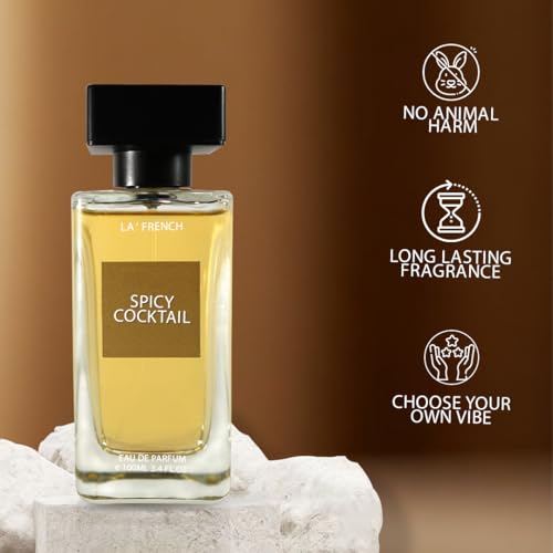 Spicy Cocktail Eau de Parfum | Long Lasting Spicy Oriental Fragrance | Premium Perfume for Men & Women | Bold & Luxurious Scent
