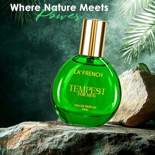 Tempest Perfume for Men 30ml – Long Lasting Eau De Parfum | Bold Fresh Masculine Fragrance