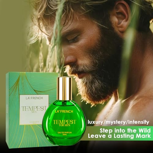 Tempest Perfume for Men 30ml – Long Lasting Eau De Parfum | Bold Fresh Masculine Fragrance