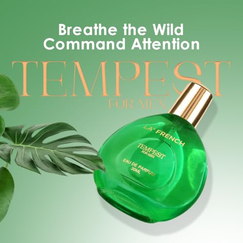 Tempest Perfume for Men 30ml – Long Lasting Eau De Parfum | Bold Fresh Masculine Fragrance