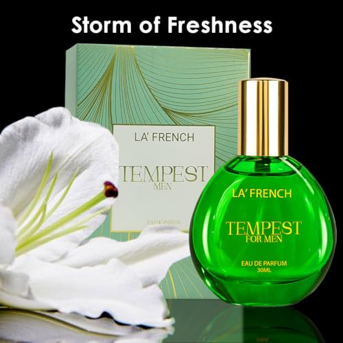 Tempest Perfume for Men 30ml – Long Lasting Eau De Parfum | Bold Fresh Masculine Fragrance