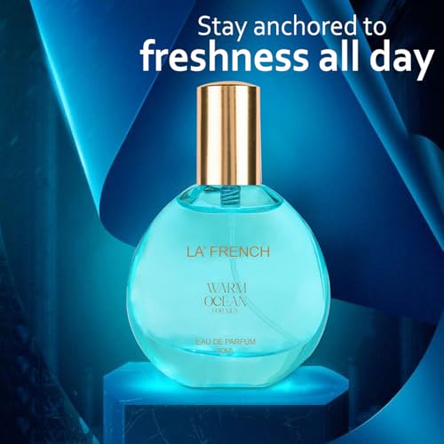 Warm Ocean Perfume for Men 30ml – Long Lasting Eau De Parfum | Fresh Aquatic Masculine Fragrance