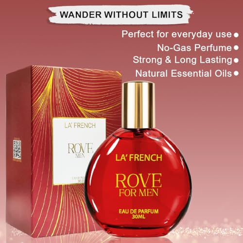 Rove Perfume for Men 30ml – Long Lasting Eau De Parfum | Fresh Masculine Fragrance
